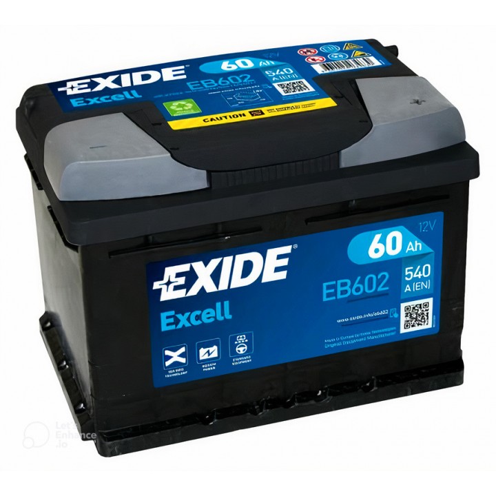 Exide Excell  EB602 12V 60Ah
