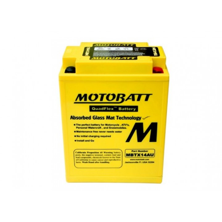 Motobatt MBTX14AU 12V 16.5Ah