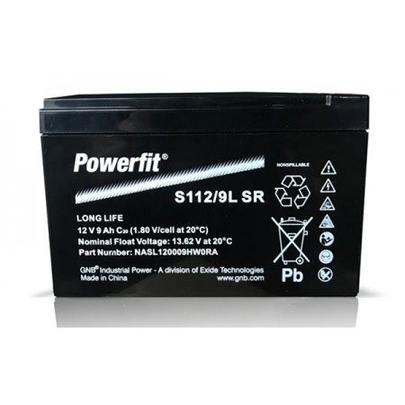 Powerfit S112/9SR 12V 9AH