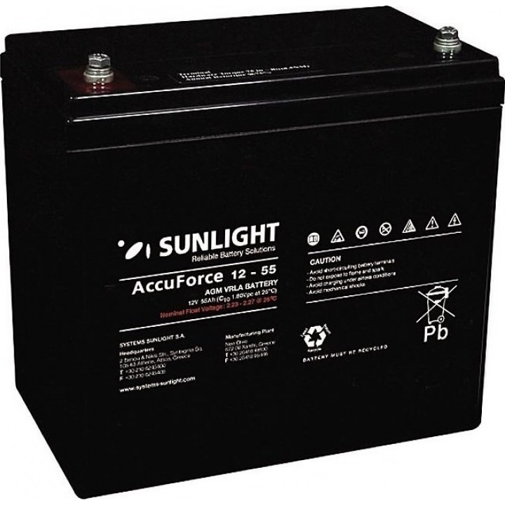 Sunlight Accuforce 12-55 12V 55Ah