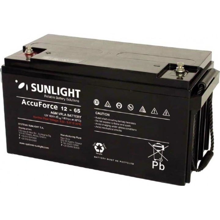 Sunlight Accuforce 12-65 12V 65Ah 