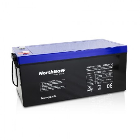 Northbatt Hybrid Gel HG310-12 12V 310Ah
